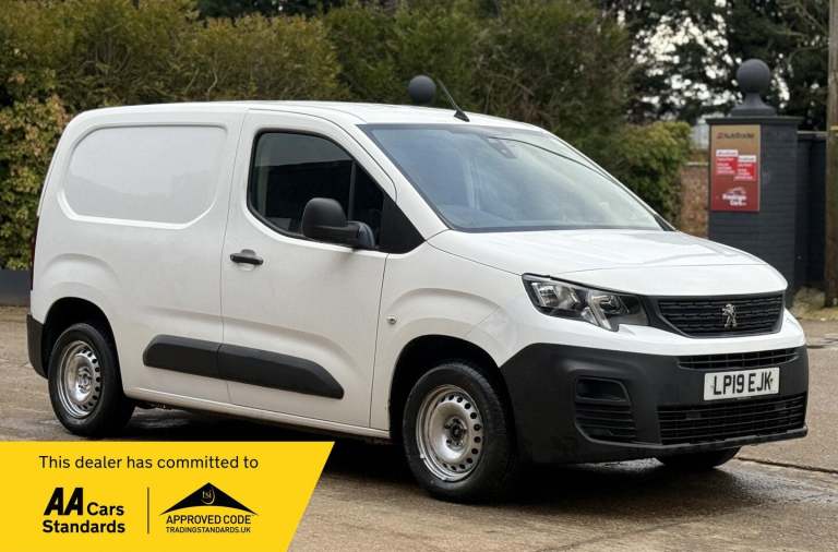 2019 Peugeot Partner 1.6 BlueHDi 650 S Standard Panel Van SWB Euro 6 5dr