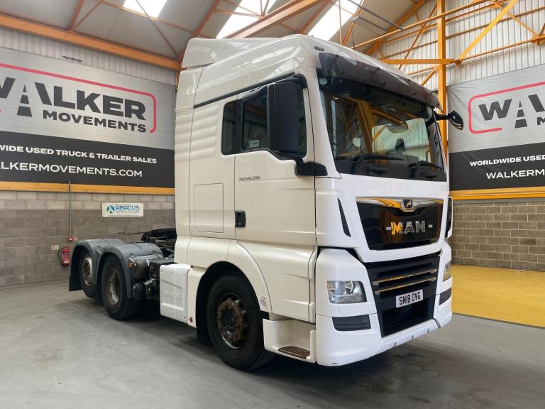 MAN TGX 26.500 *EURO 6* XLX 6X2 TAG AXLE TRACTOR UNIT – 2018 – SN18 OVG