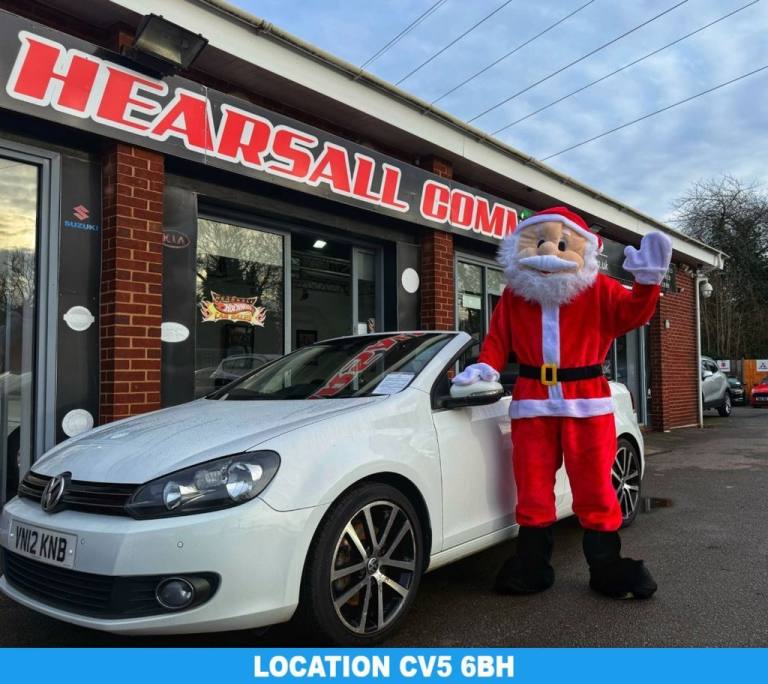 2012 12 VOLKSWAGEN GOLF 2.0 TDI BLUEMOTION TECH GT CABRIOLET 2DR DIESEL MANUAL E