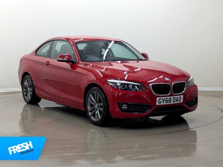2018 BMW 2 Series 218i Sport 2dr [Nav] Step Auto COUPE PETROL Automatic