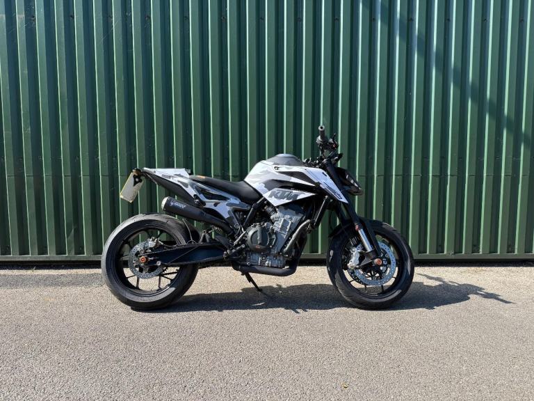 KTM 790 DUKE 18 Artic Camo Sticker Kit 9000 Miles Mivv Exhaust Plus Original 
