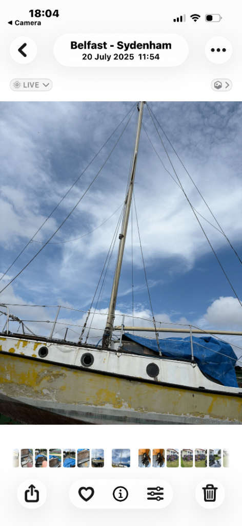 Wooden boat 
