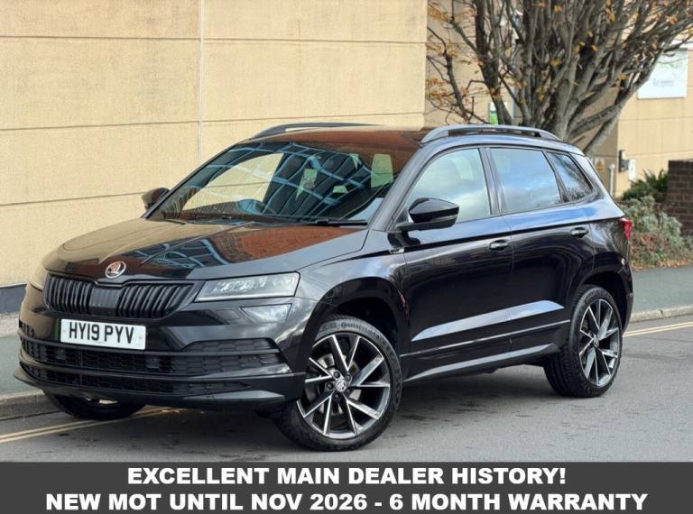 2019 Skoda Karoq 2.0 TSI SportLine SUV 5dr Petrol DSG 4WD Euro 6 (s/s) (190 ps) ESTATE Petrol Aut...