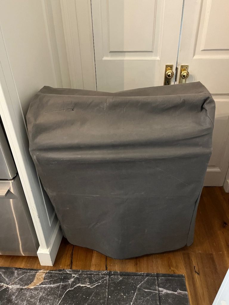 Single Fold-Up Guest Bed with Mattress – Good Condition