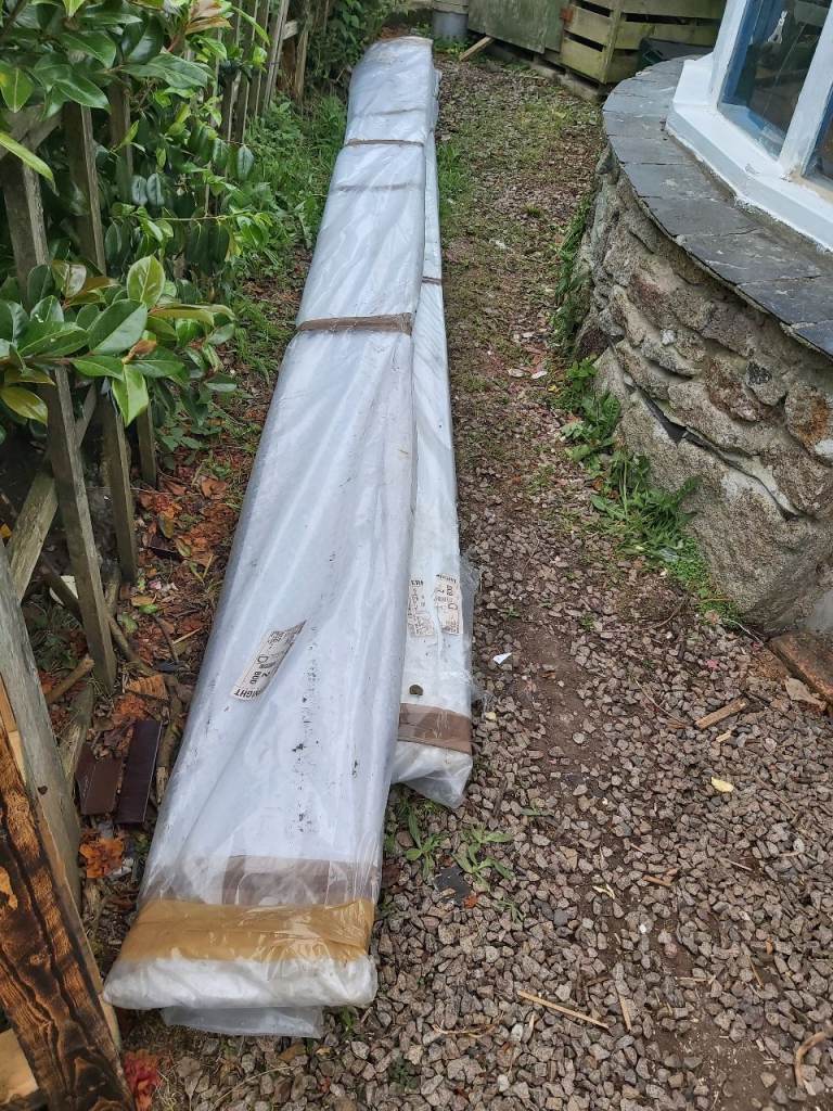 New Fascia and Soffit board (Rose wood)