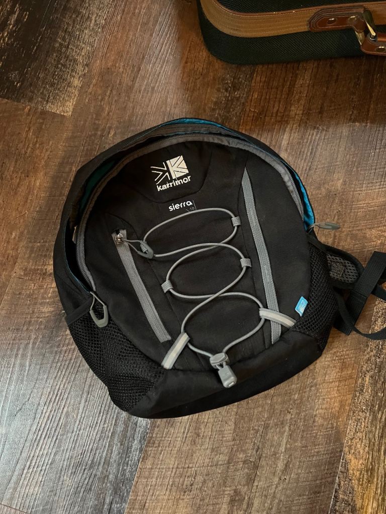 Karrimor Small Backpack – Black, Good Condition