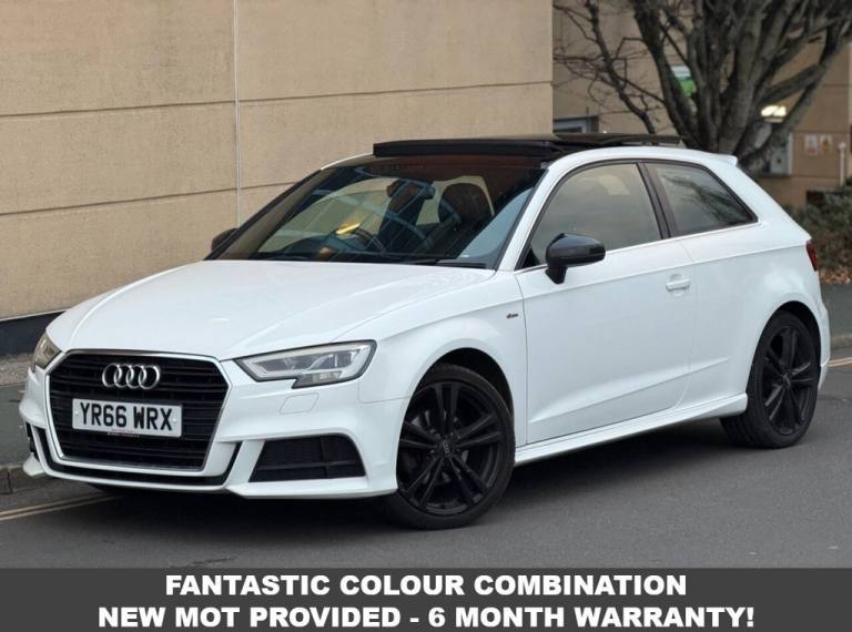 2016 Audi A3 1.4 TFSI CoD S line Hatchback 3dr Petrol Manual Euro 6 (s/s) (150 ps) Hatchback Petr...
