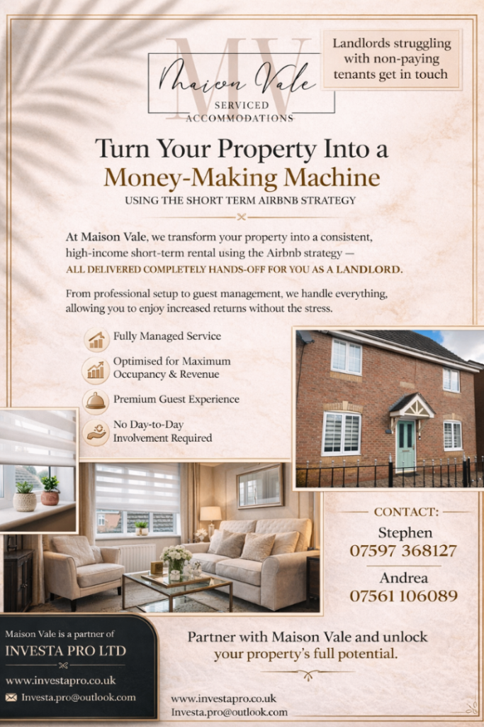 Properties wanted for company let 