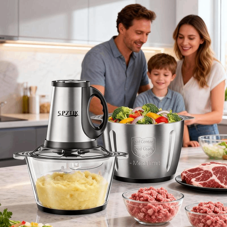 3-Speed Electric Food Processor