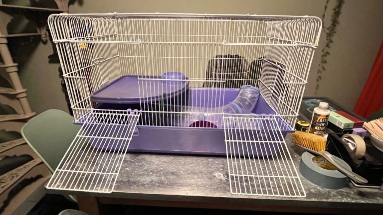 Rodent cage for rats, hamsters etc