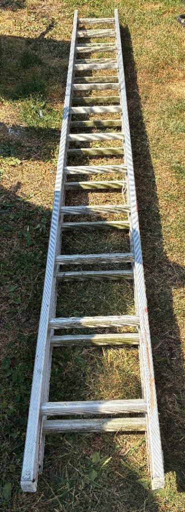Double Aluminium Extension Ladder 3.4m