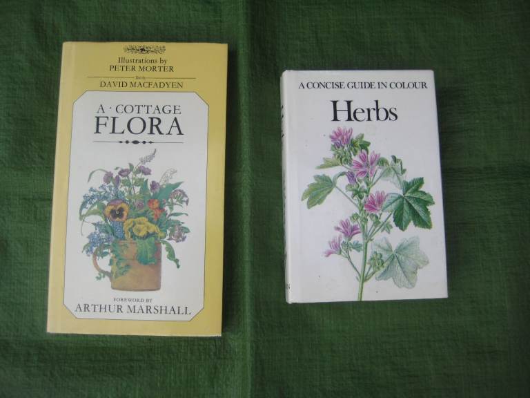 Cottage Flora & Concise Guide in Herbs Hardbacks with Colour Illustrations for £3 Each OR 2 for £5