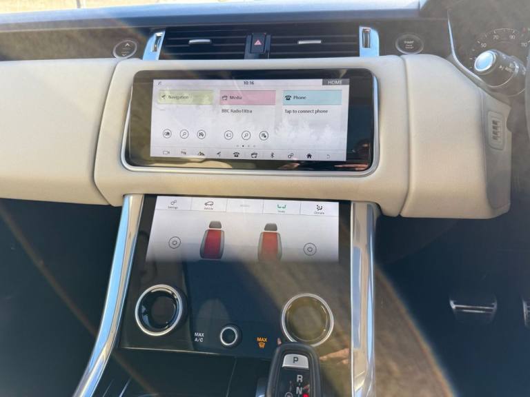 2021 21 LAND ROVER RANGE ROVER SPORT 2.0 P400E 13.1KWH HSE SILVER SUV 5DR PETROL