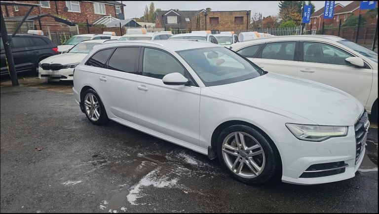 2017 AUDI A6 AVANT 3.0 TDI V6 S LINE S TRONIC QUATTRO EURO6 WHITE EX POLICE