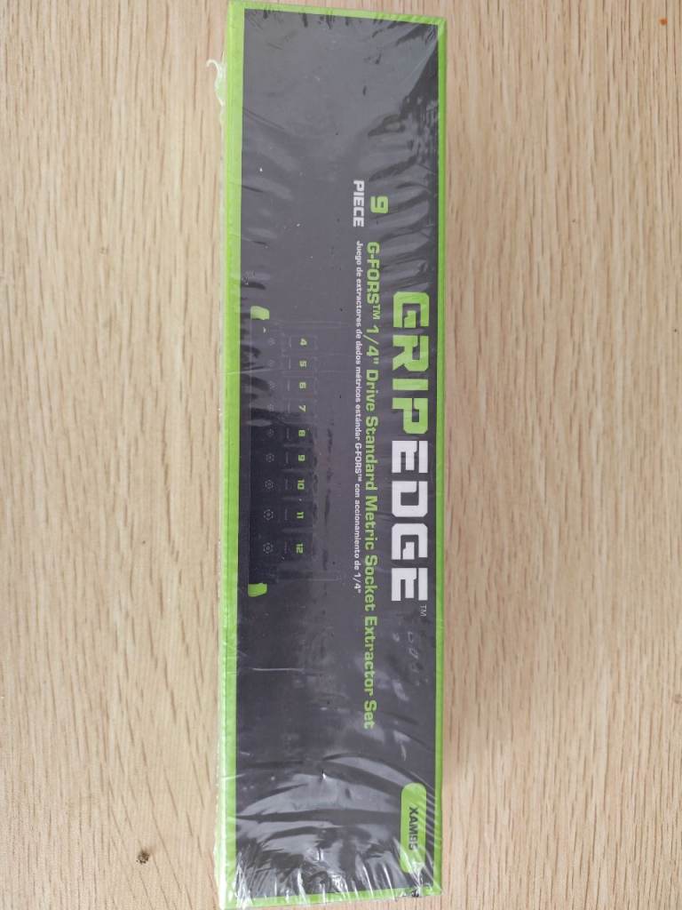 Gripedge socket extractor set