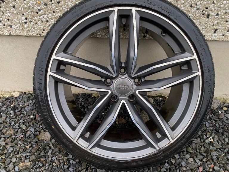 19INCH 5/112 RS6 ALLOY WHEELS WITH TYRES FIT AUDI VW SEAT SKODA ETC