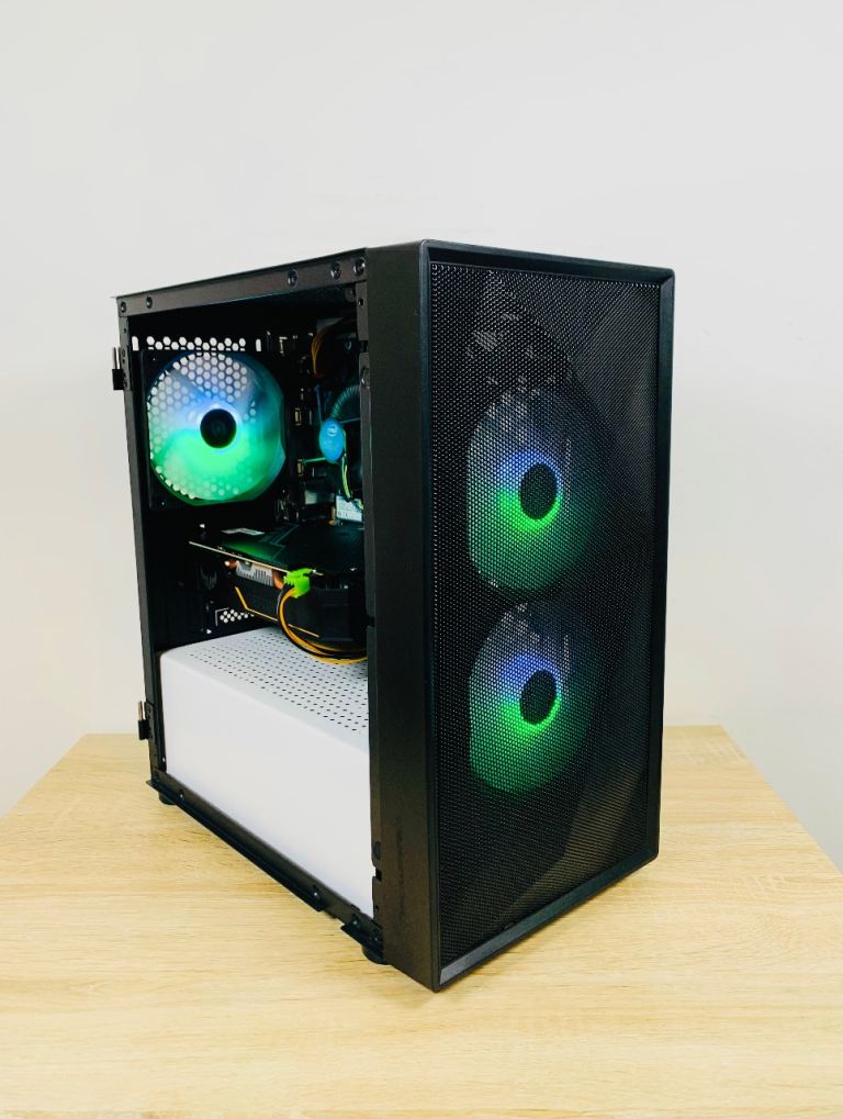 Gaming i7 16GB 256GB SSD+ 1000GB Gaming Ultrafast Pc Desktop Computer, NVIDIA GTX 1650 4GB ddr6