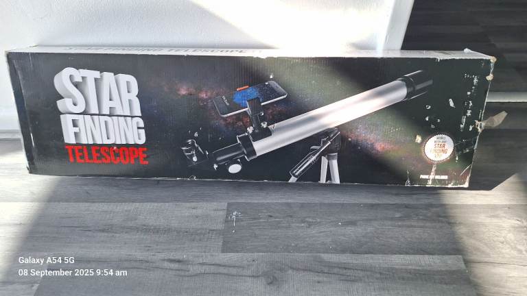 Star finding telescope 