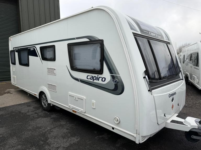 2017 COMPASS CAPIRO 554 - 4 BERTH CARAVAN 