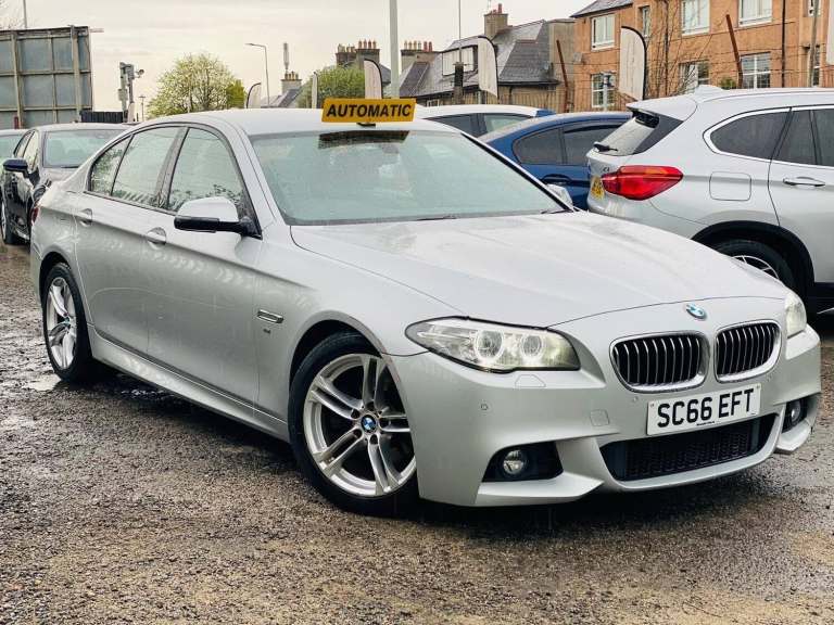 2016 BMW 5 Series 2.0 520d M Sport AUTOMATIC ULEZ FREE 92K MILES £35 TAX Saloon Diesel Automatic
