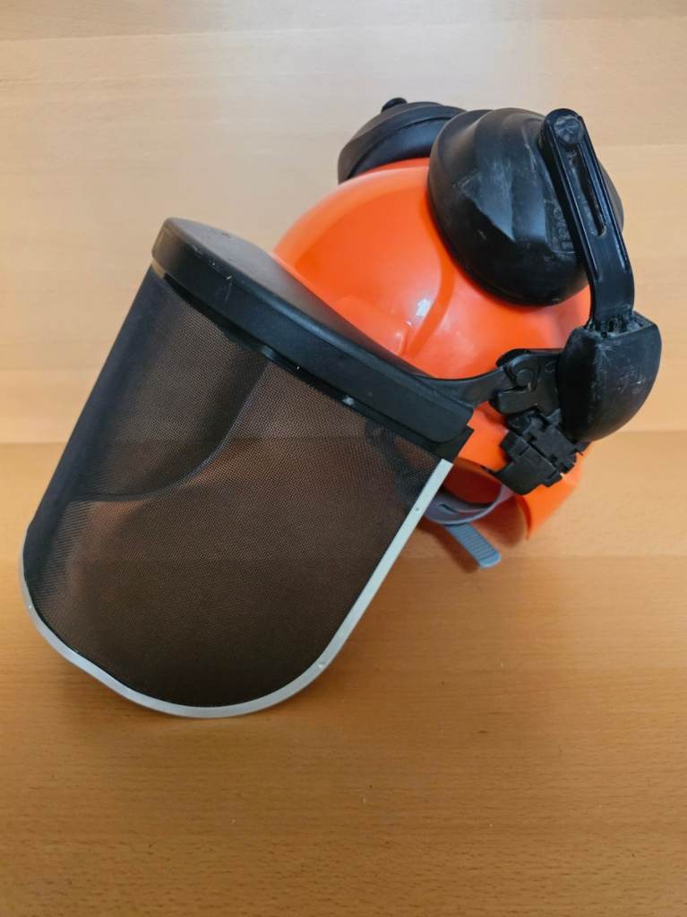 JSP Forestry Helmet System with Ear Defenders & Visor 