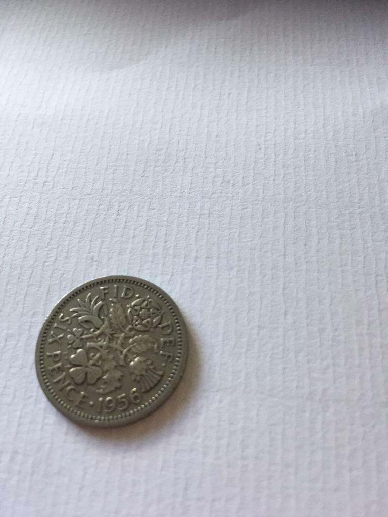1956 sixpence