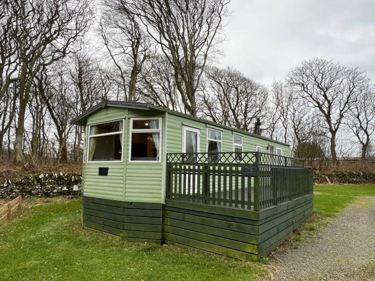 RARE 3 BED STARTER CARAVAN WITH DECKING – ONLY £14,995 in Kirkcubright  - Lod