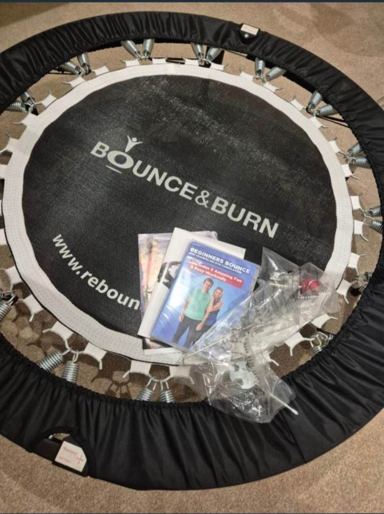 image for Bounce & Burn rebounder maximus fitness trampoline 