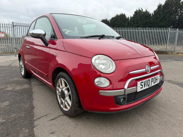 2010 Fiat 500 1.4 Lounge 2dr [Start Stop] CONVERTIBLE Petrol Manual