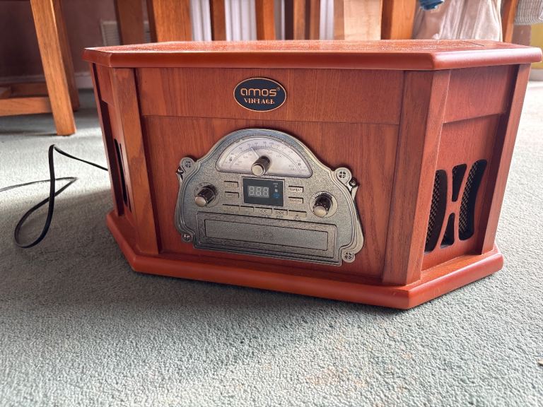Record Player with radio/USB/tape player/cd player
