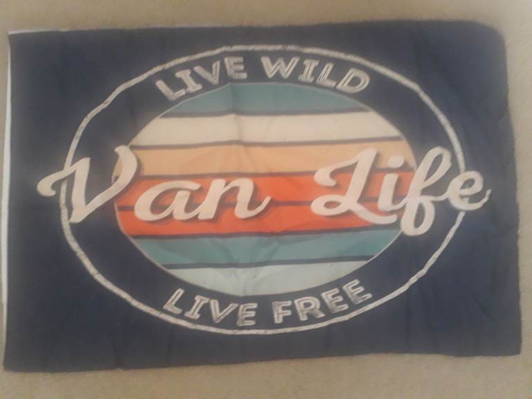 Van life duvet cover