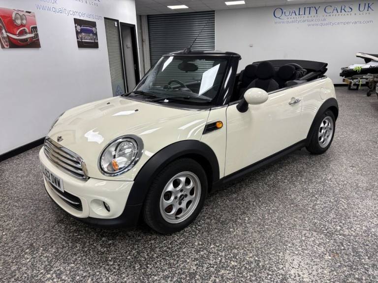 2012 MINI Convertible 1.6 Cooper 2dr Auto CONVERTIBLE PETROL Automatic