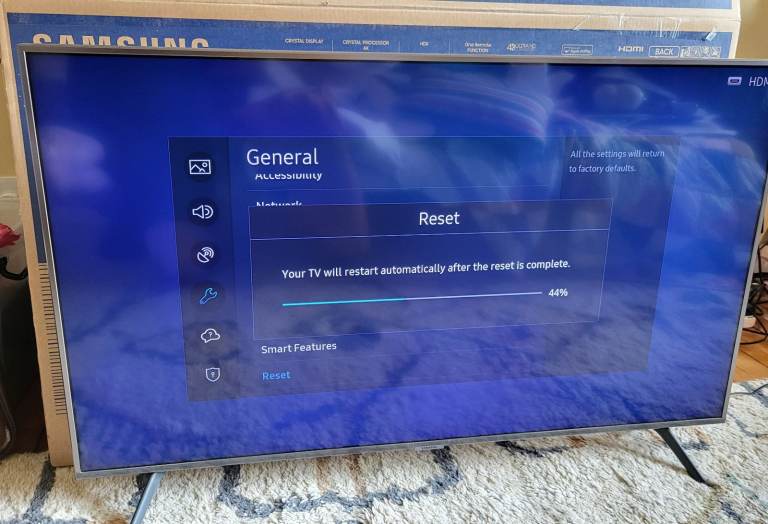 Samsung 43" UHD TV, excellent working order and condition 