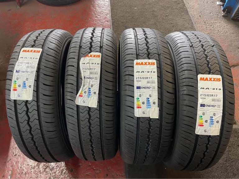 image for 215/65 R17 Maxxis MA-919 103H XL 215 65 17 Black Cab Taxi Tyres