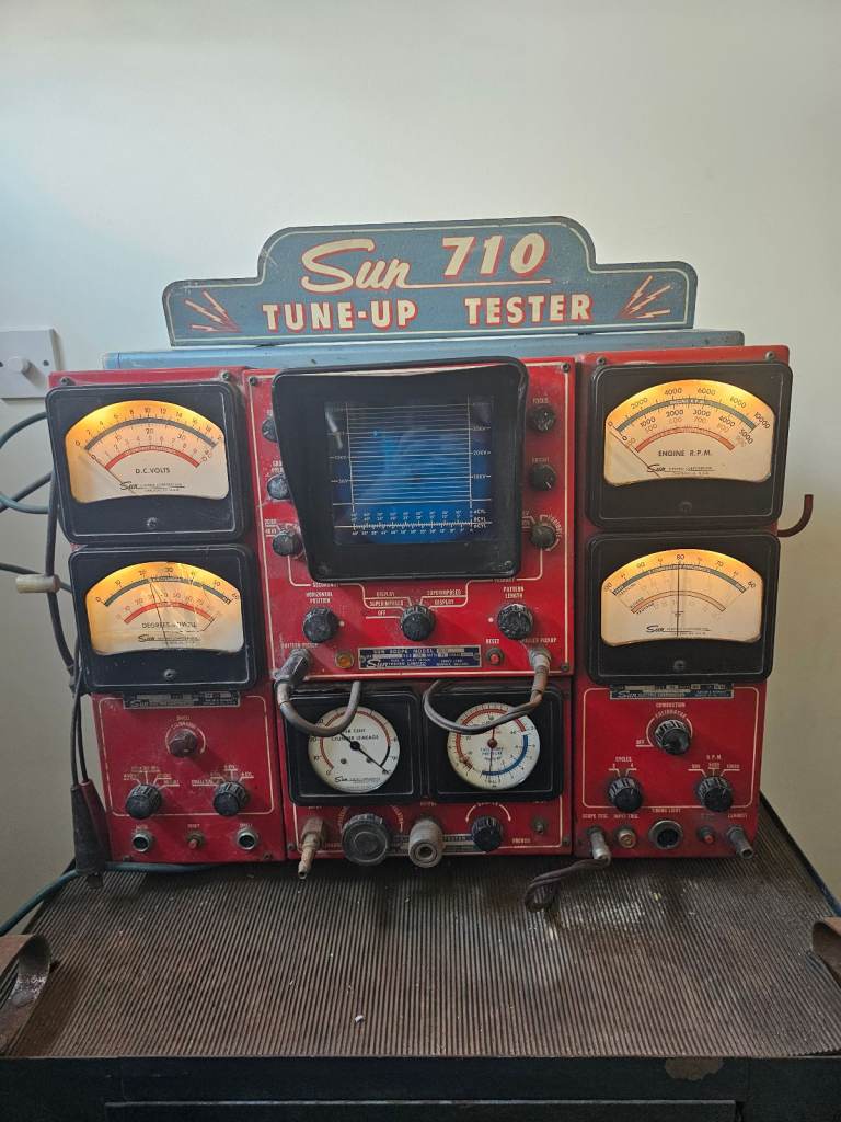 Rare vintage Sun 710 tune tester