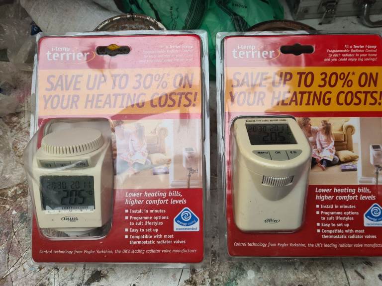 2 off  Terrier i-temp is a programmable radiator control (PRC)