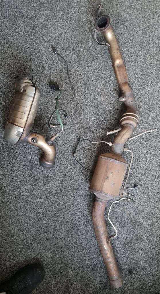 Mercedes benz b-class b180 2.0cdi sport catalytic converter + dpf
