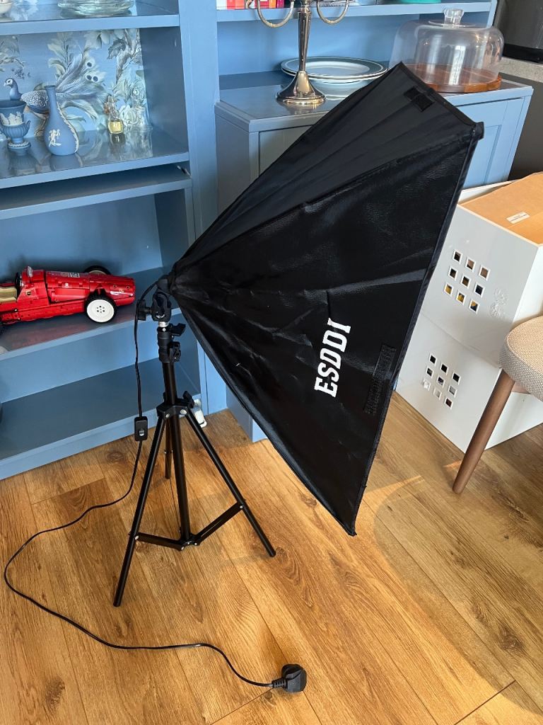 ESDDI Photo Studio Softbox Lighting Kit with Stand and Carry Bag