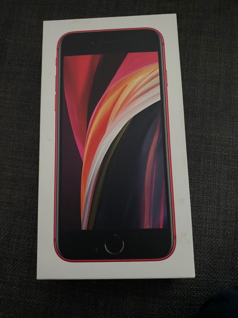 REDUCED iPhone SE 2020 Red 64 perfect condition 