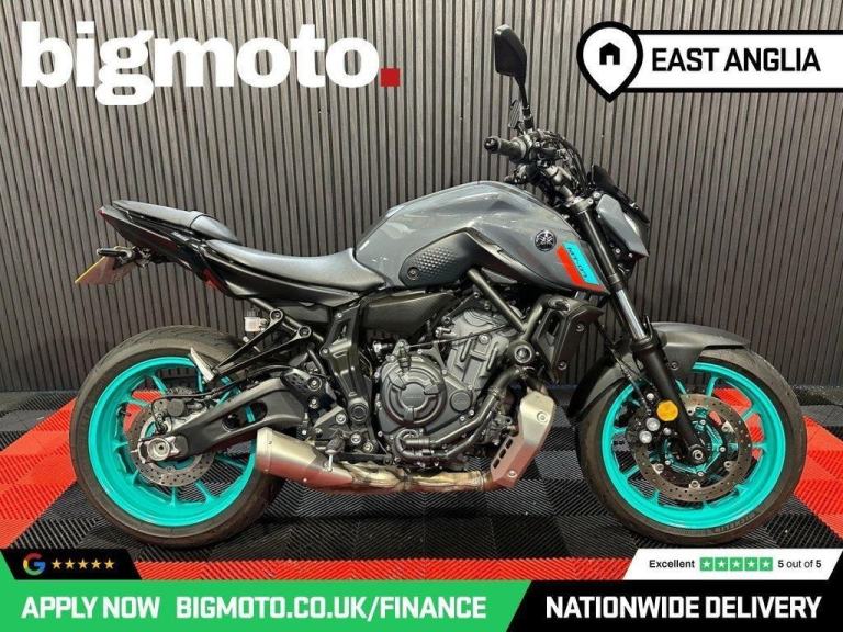 2022 22 YAMAHA MT-07 ABS, LOW MILEAGE, FIRST SERVICE COMLETED