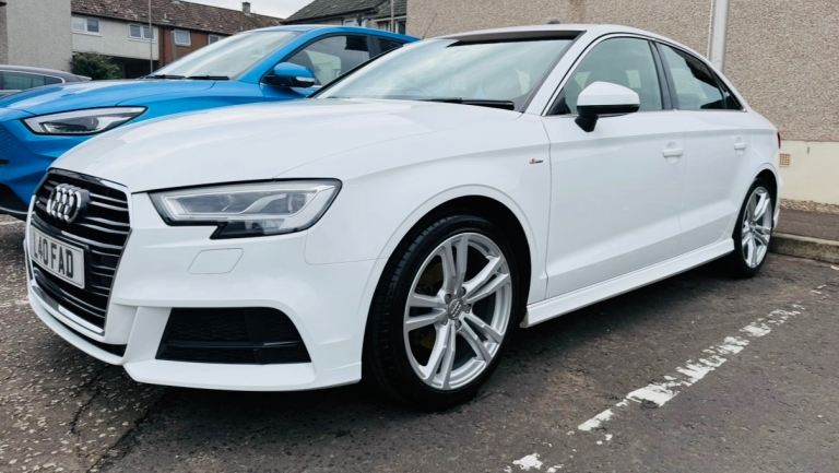 Audi, A3, SLine Saloon, 2018, Manual, 1498 (cc), 4 doors