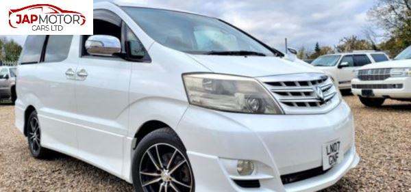 FRESH IMPORT 2007 TOYOTA ALPHARD AUTOMATIC PEARL WHITE ULEZ free
