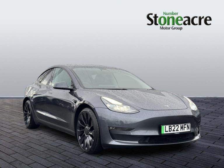 image for 2022 Tesla Model 3 (Dual Motor) Performance Saloon 4dr Electric Auto 4WDE (Performance Upgrade SA...