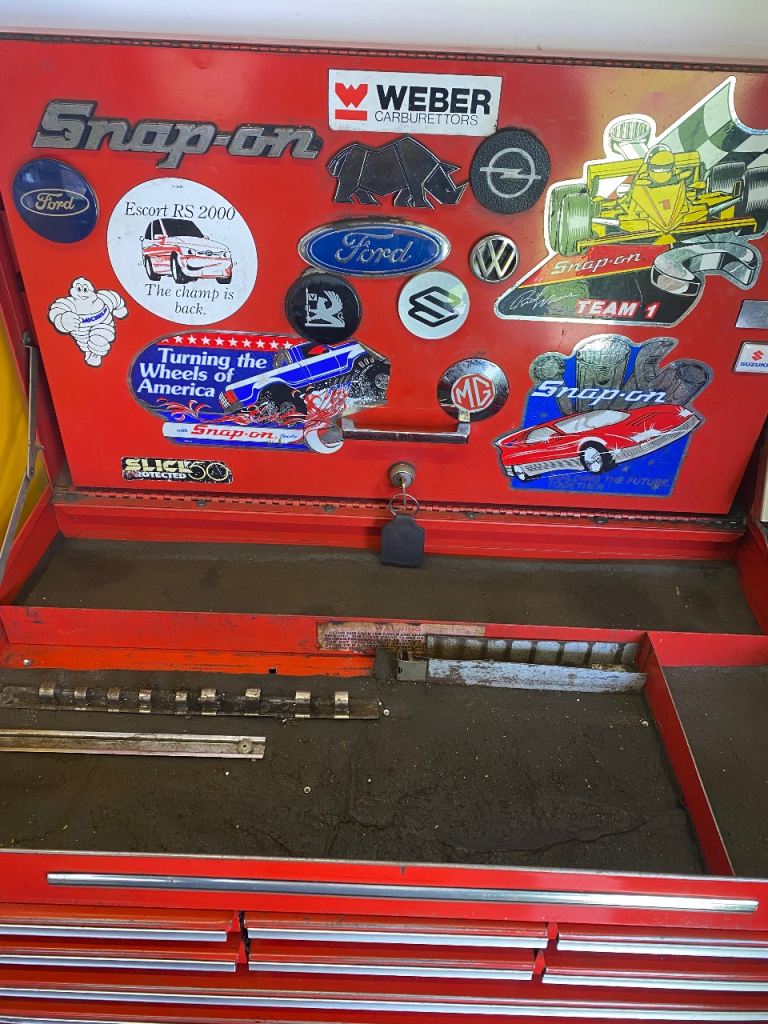 Snap on 9 drawer top tool chest