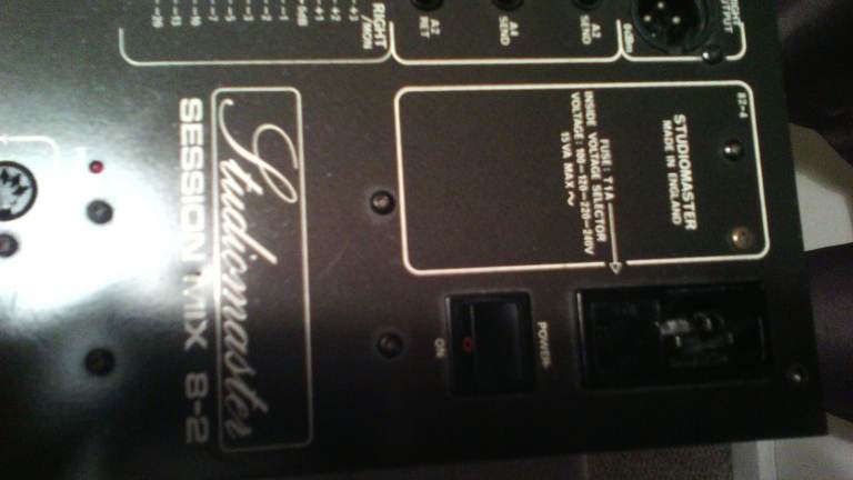 for sale vintage studiomaster 8 channel session mixer in good sound condition