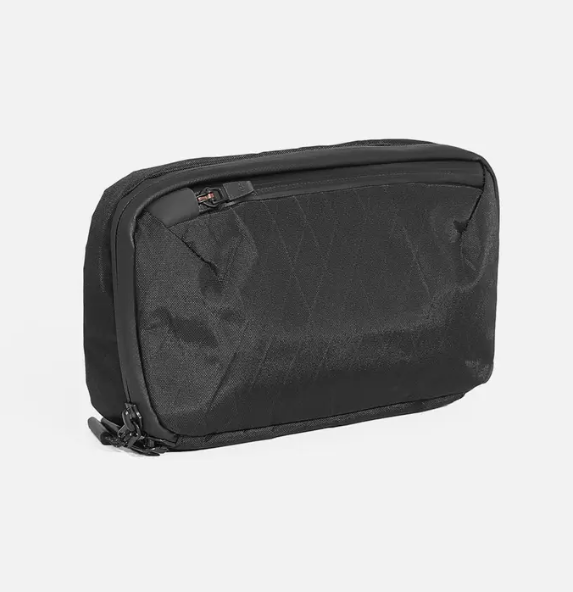 Aer Dopp kit 3 X-Pac Black Pouch Bag toiletries organiser Travel Flight Plane NEW
