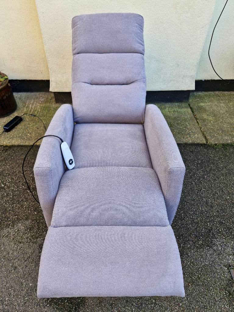 Careco Orford Riser Recliner Chair in Dove Grey