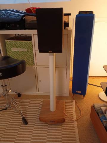 Sold ..Dynaudio Audience 42 Speakers in Cherry Wood Finish
