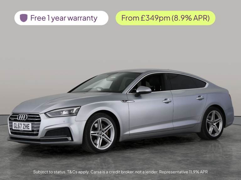 2017 Audi A5 2.0 TDI S line Sportback 5dr Diesel S Tronic quattro Euro 6 (s/s) (190 ps)  Hatchbac...