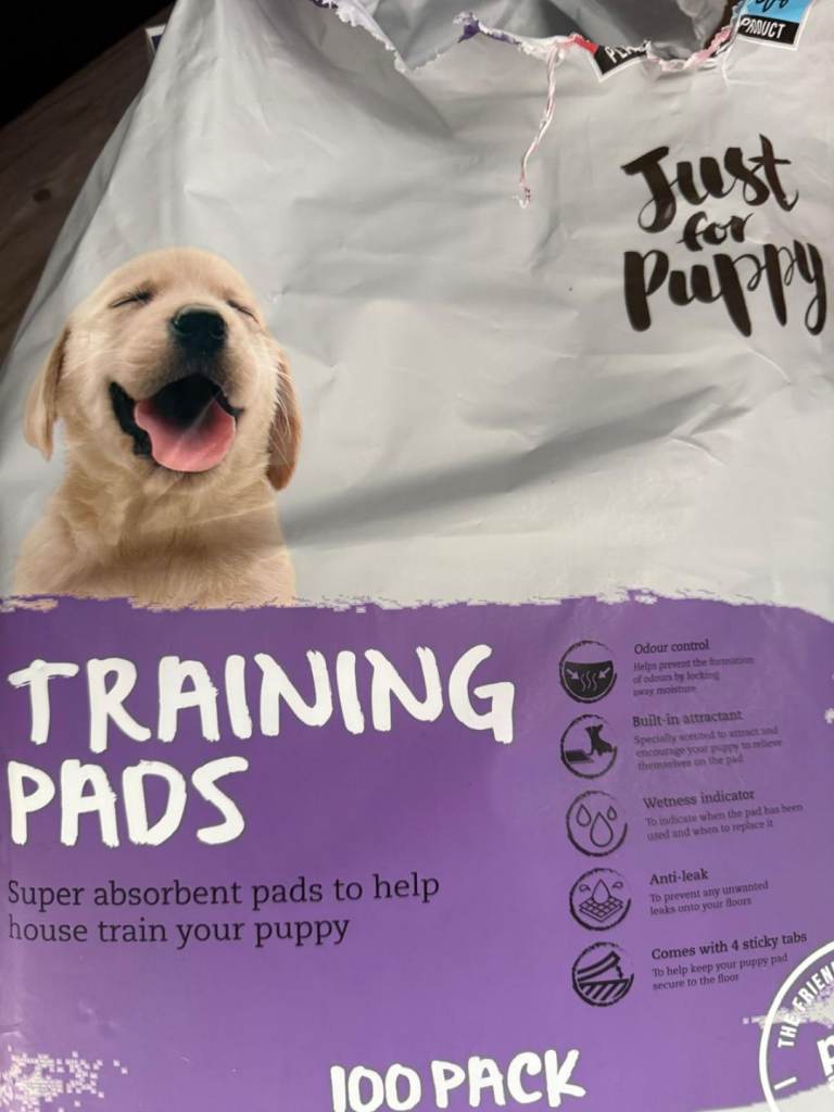 Training mats and diapers